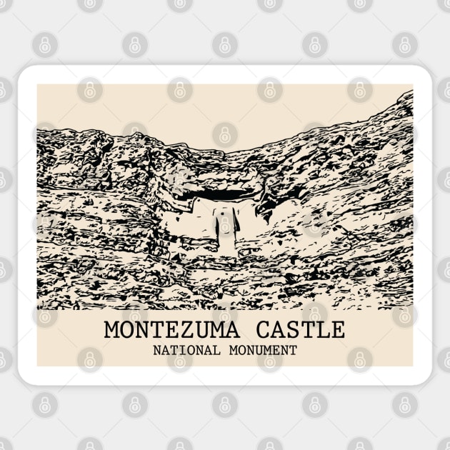 Montezuma Castle National Monument Sticker by Lakeric